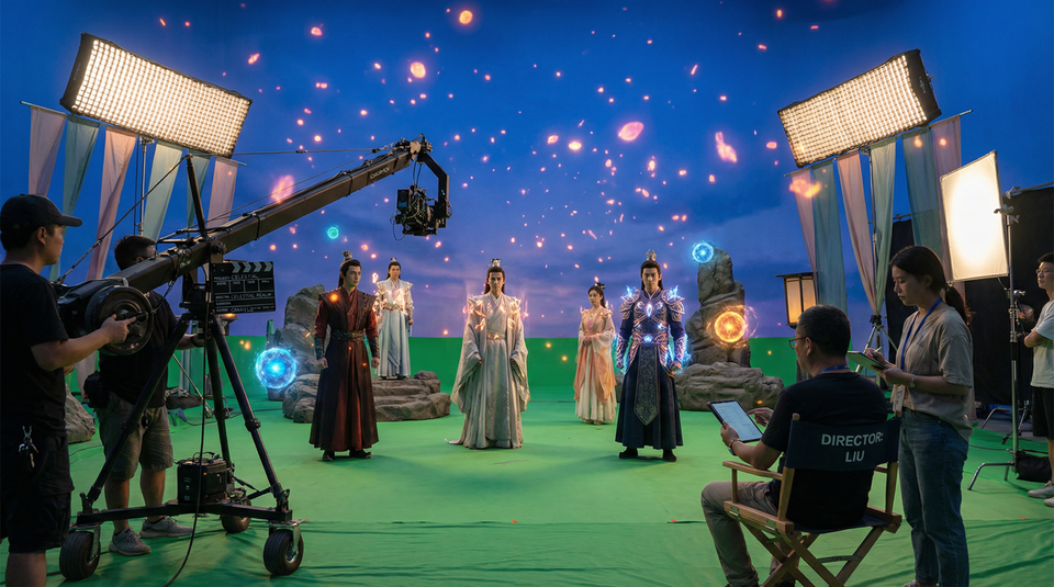 看片影视传媒视频制作现场